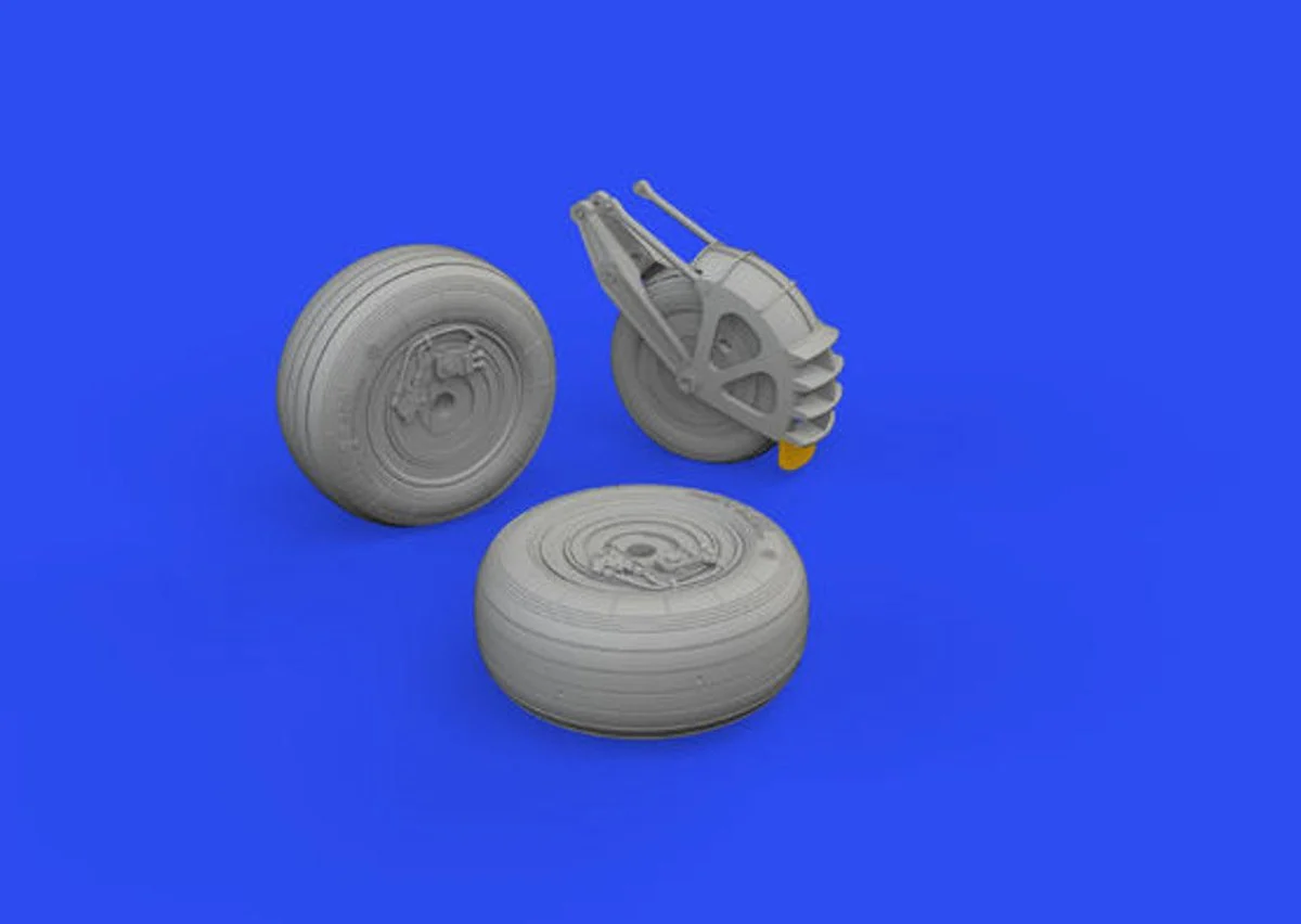 Eduard 1/48 Eduard Brassin Su-25 wheels for Zvezda
