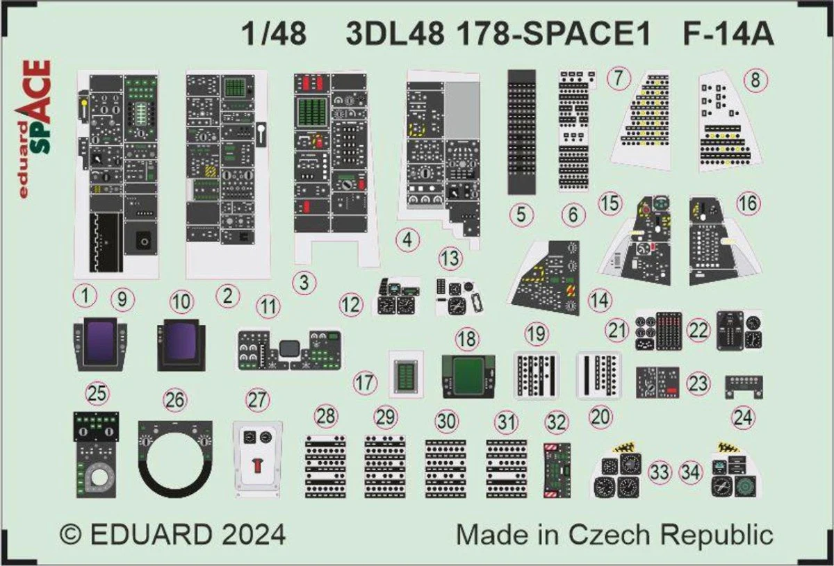 Eduard 1/48 Eduard F-14A SPACE 1/48