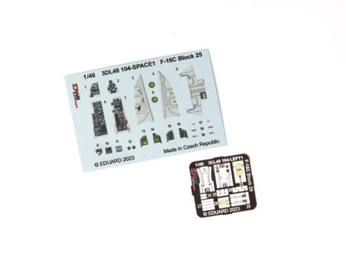 Eduard 1/48 Eduard F-16C Block 25 Space for Kinetic