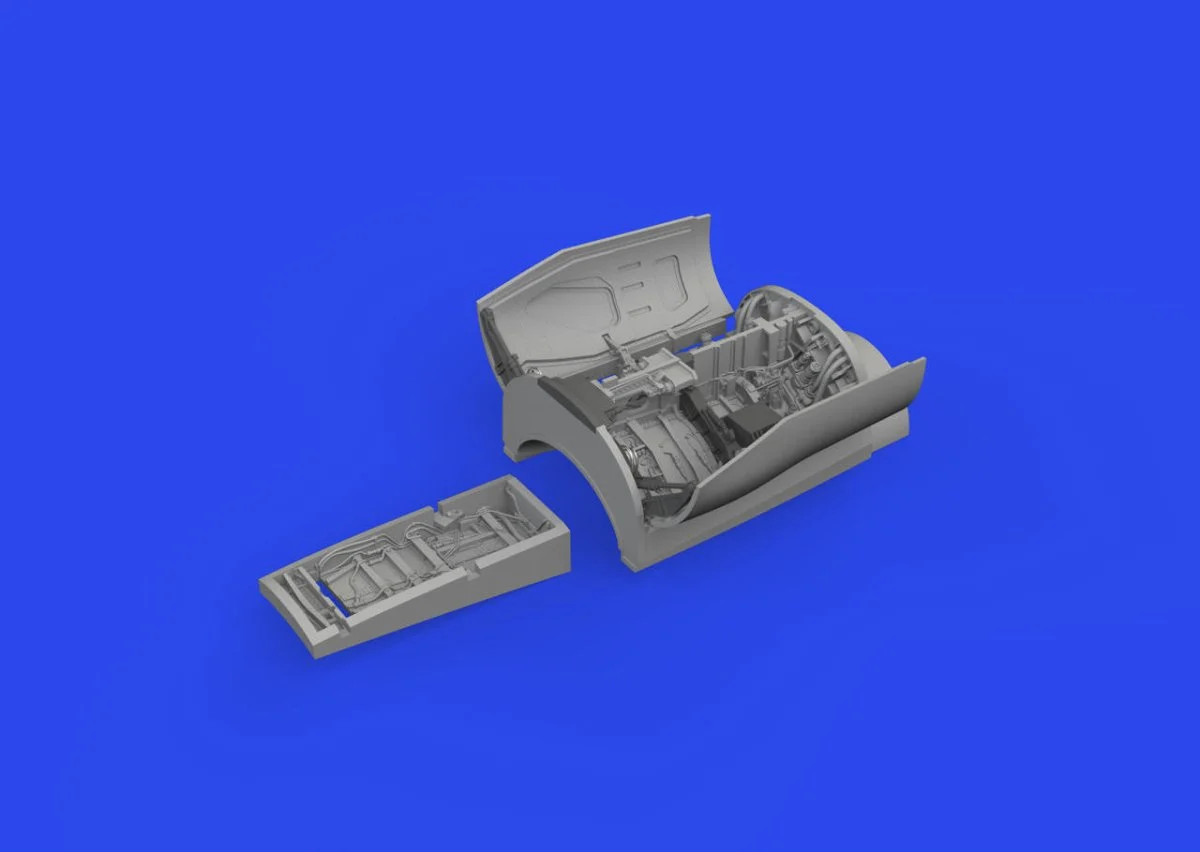 Eduard 1/48 Eduard F-16C wheel bays late PRINT 1/48