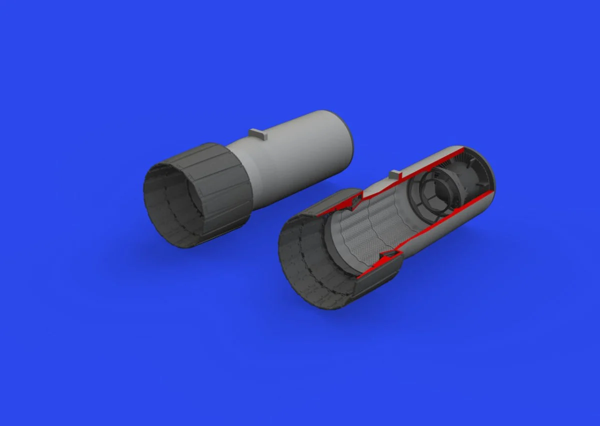 Eduard 1/48 Eduard F-4E exhaust nozzles PRINT