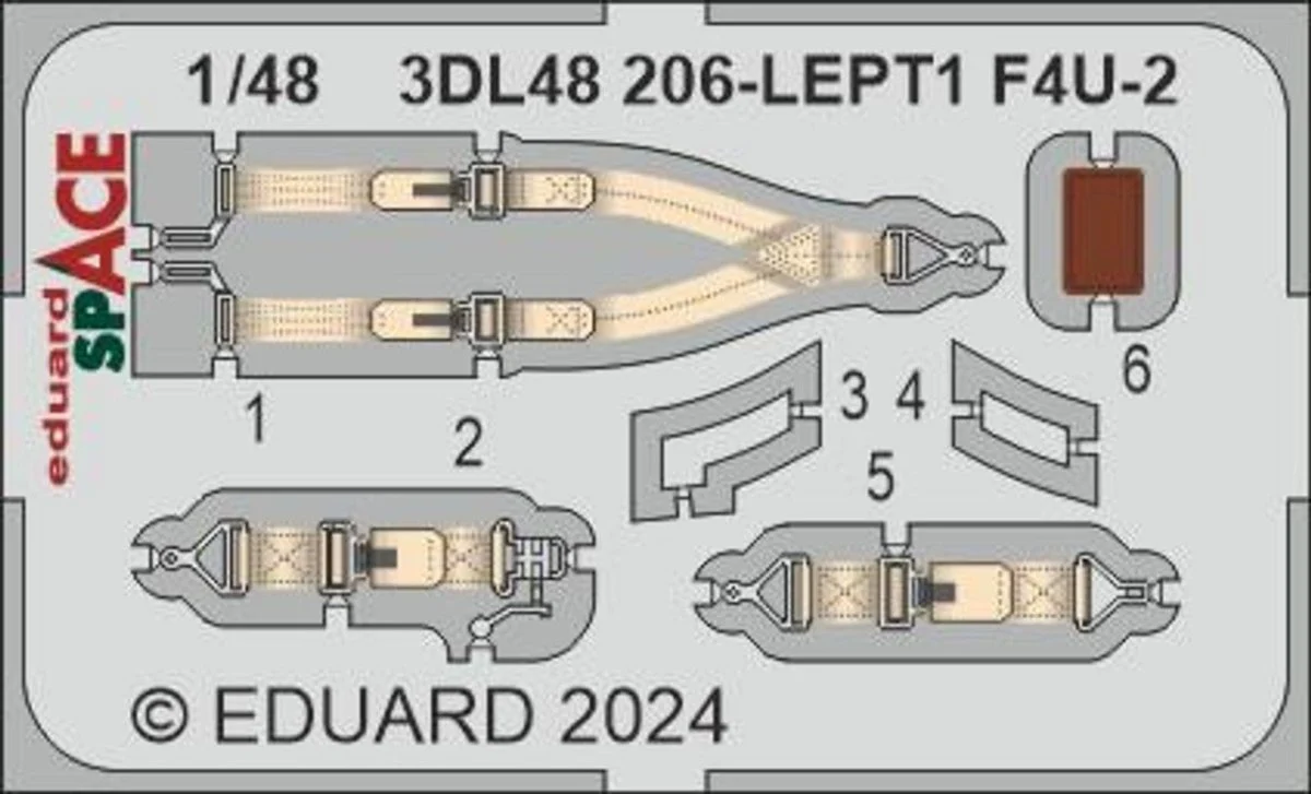 Eduard 1/48 Eduard F4U-2 SPACE SPACE for HOBBY BOSS
