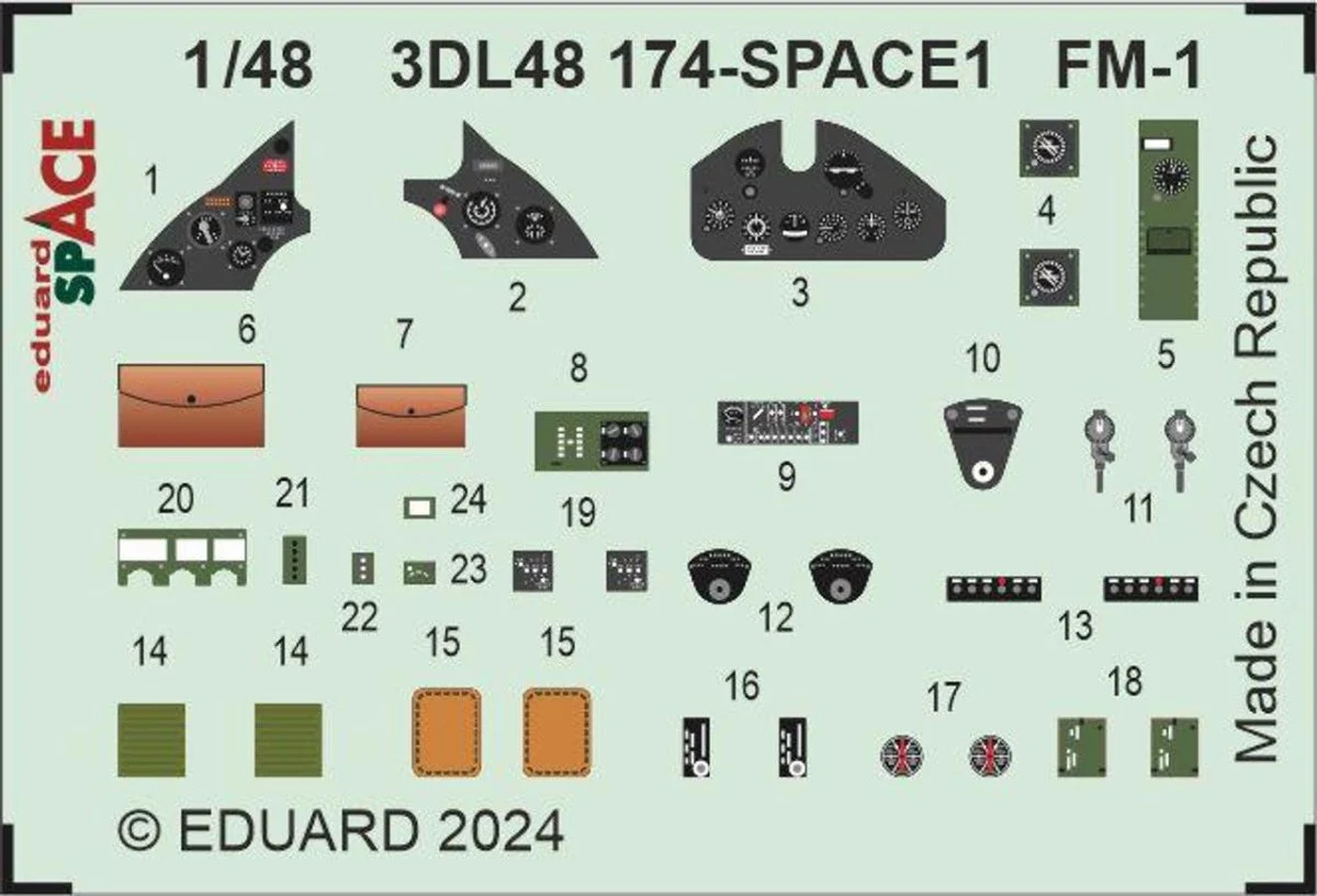 Eduard 1/48 Eduard FM-1 SPACE 1/48