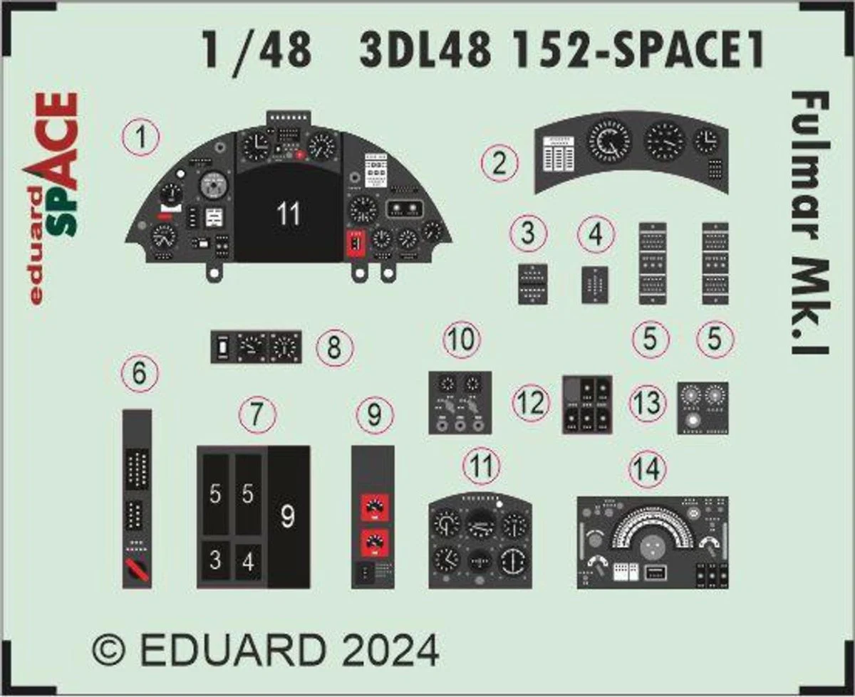 Eduard 1/48 Eduard Fulmar Mk.I SPACE Space