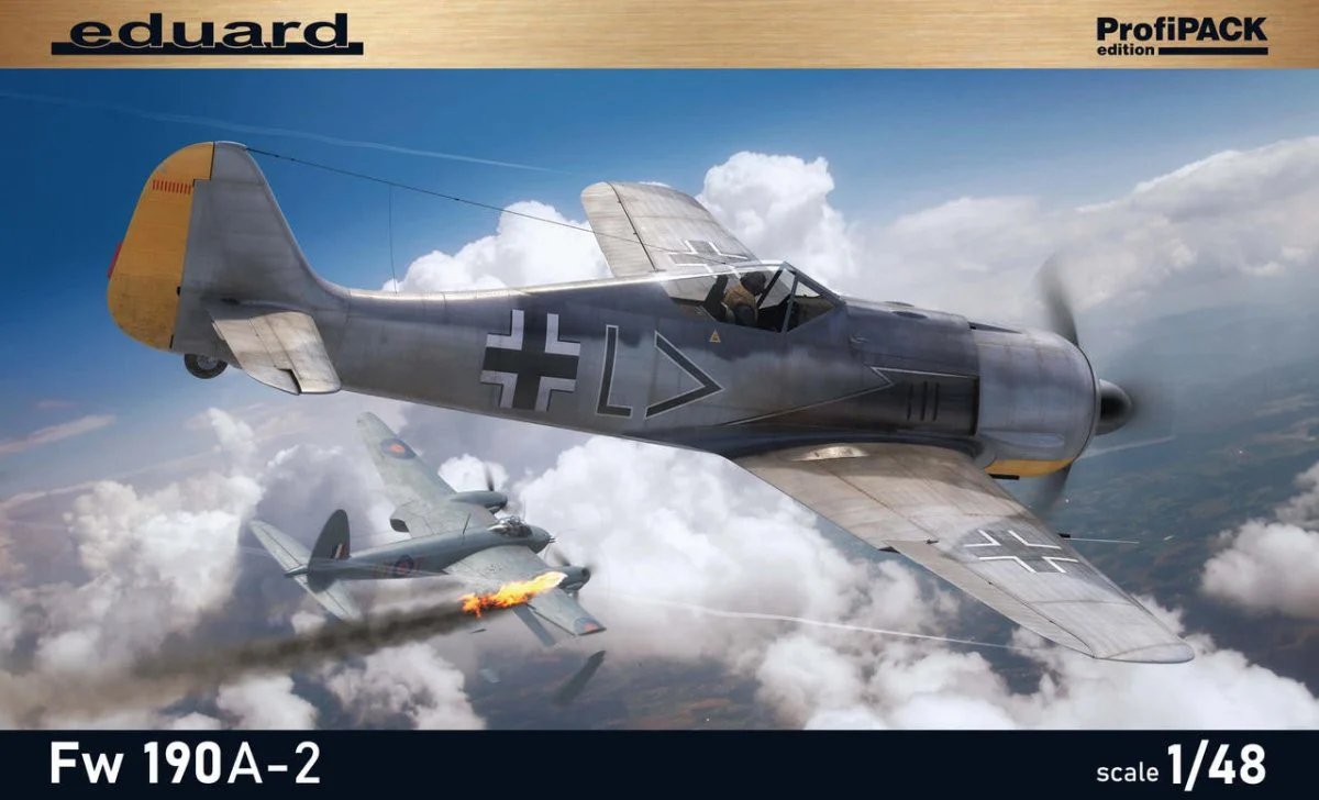 Eduard 1/48 Eduard Fw 190A-2 EDUARD-PROFIPACK Plastic Model Kit