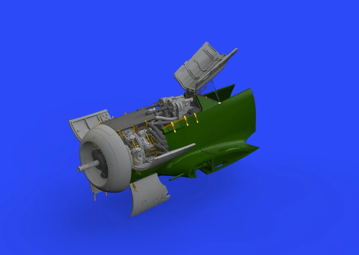 Eduard 1/48 Eduard Fw 190A-7 engine & fuselage guns Brassin