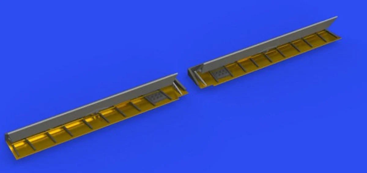 Eduard 1/48 Eduard Fw190D Landing Flaps Wooden Type for EDU (PE & Resin)