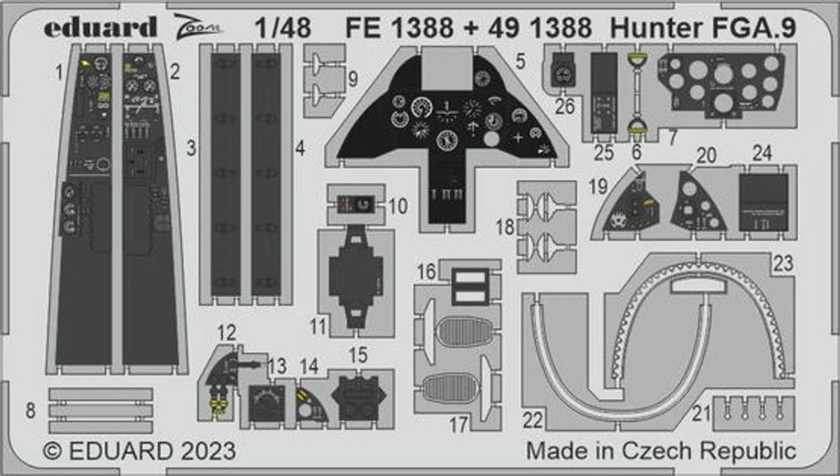 Eduard 1/48 Eduard Hunter FGA.9 FE1388