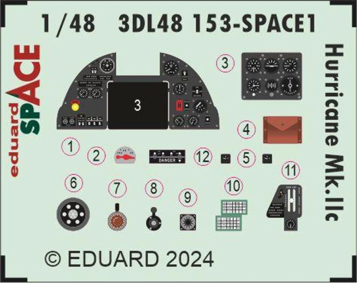 Eduard 1/48 Eduard Hurricane Mk.IIc SPACE Space