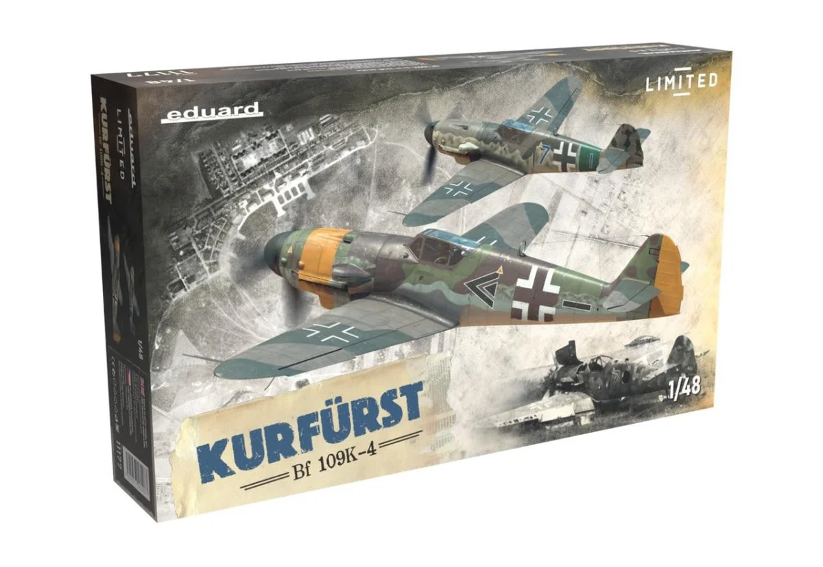 Eduard 1/48 Eduard Kurfust Bf 109K-4 Plastic Model Kit