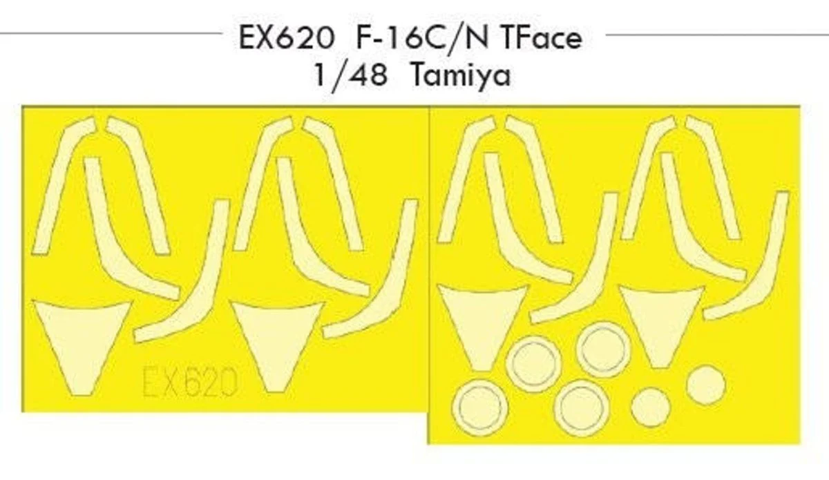 Eduard 1/48 Eduard Mask F-16C/N TFace for TAM