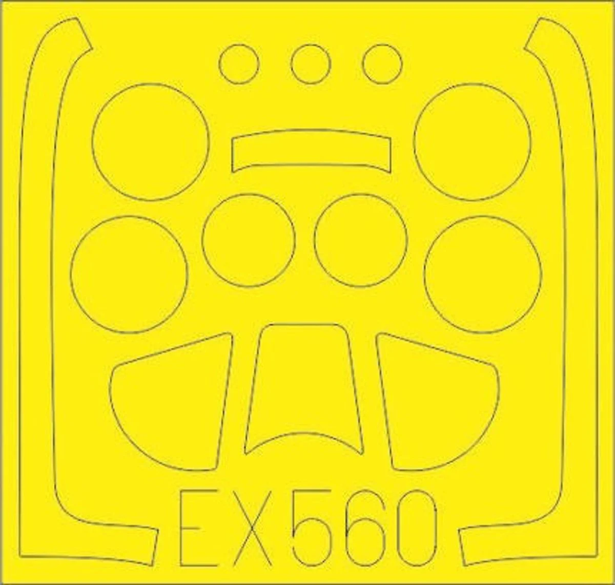 Eduard 1/48 Eduard Mask P-51D for AIR