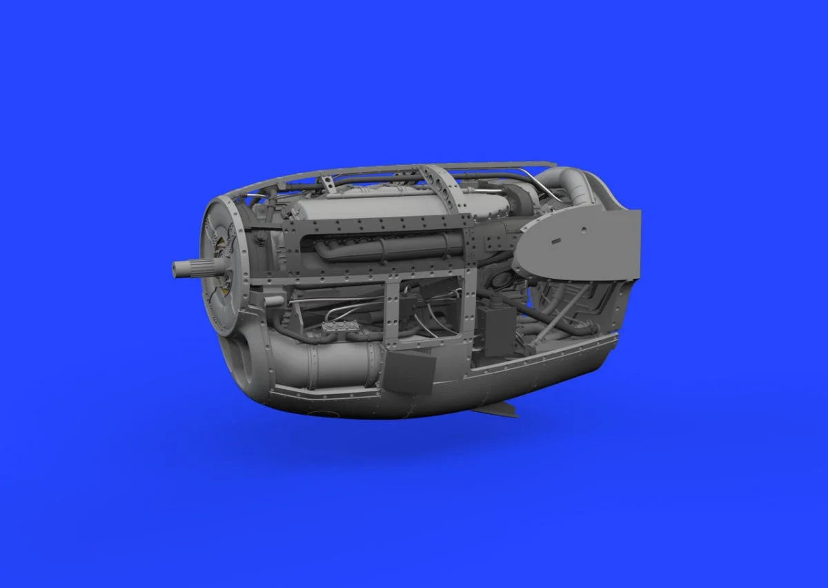 Eduard 1/48 Eduard P-38J right engine PRINT 1/48