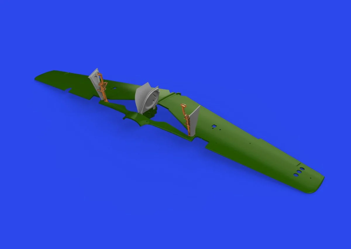Eduard 1/48 Eduard P-51B/C undercarriage legs BRONZE 1/48