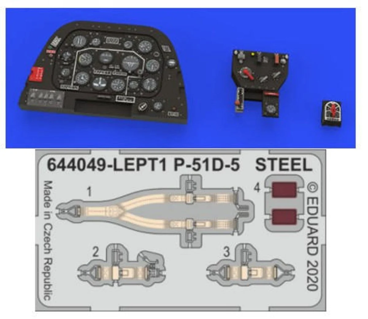 Eduard 1/48 Eduard P-51D5 LooK for AIR (PE & Resin)