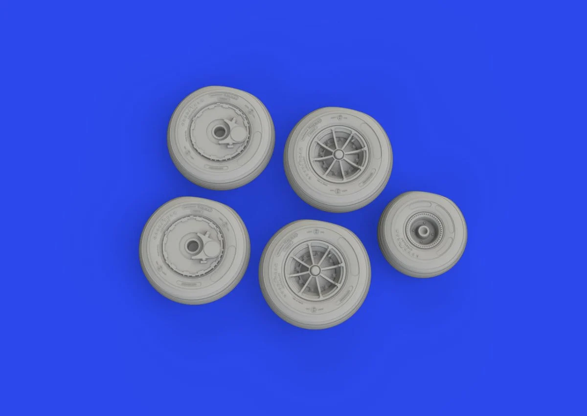 Eduard 1/48 Eduard Sea King wheels