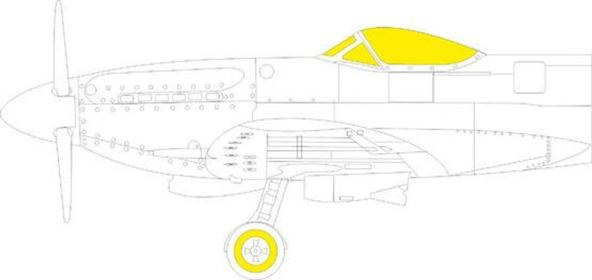 Eduard 1/48 Eduard Seafire F.XVII TFace Mask