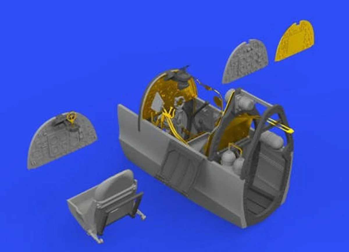 Eduard 1/48 Eduard Spitfire Mk I Cockpit for EDU (PE & Resin)