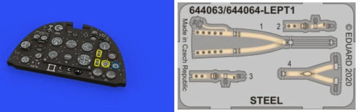 Eduard 1/48 Eduard Spitfire Mk I Early LooK for EDU (PE & Resin)