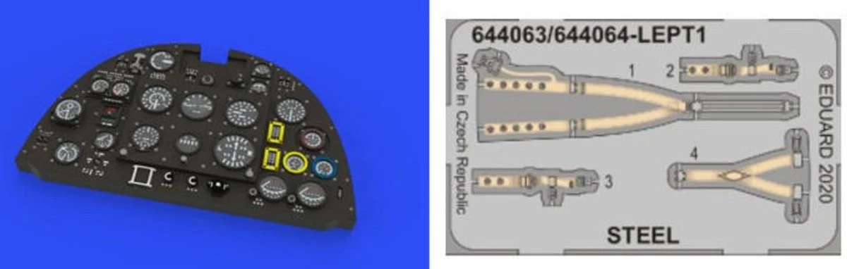 Eduard 1/48 Eduard Spitfire Mk I Late LooK for EDU (PE & Resin)
