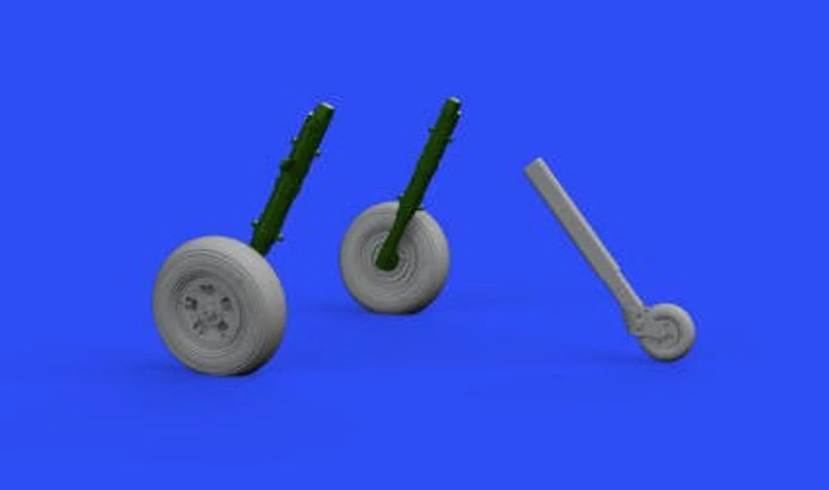 Eduard 1/48 Eduard Spitfire Mk I Wheels for EDU (Resin)