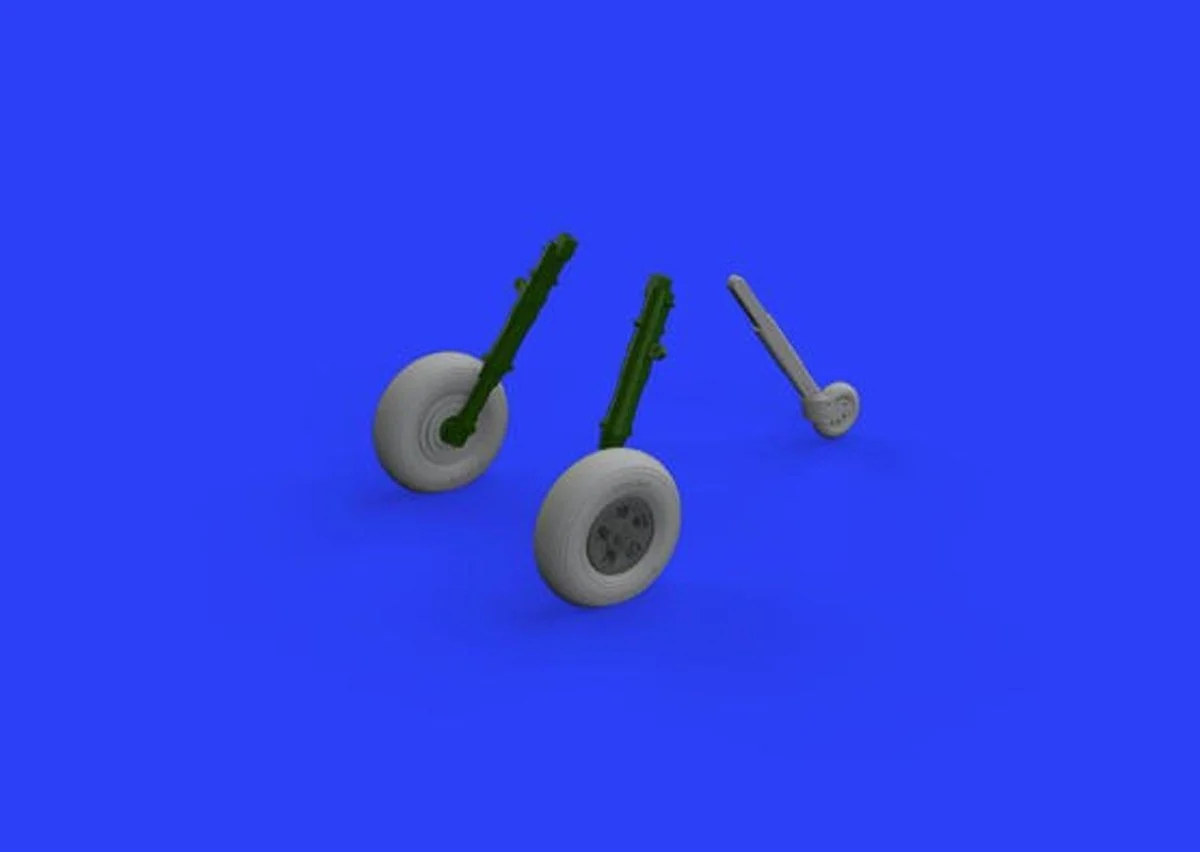 Eduard 1/48 Eduard Spitfire Mk I Wheels for TAM (Mask & Resin)