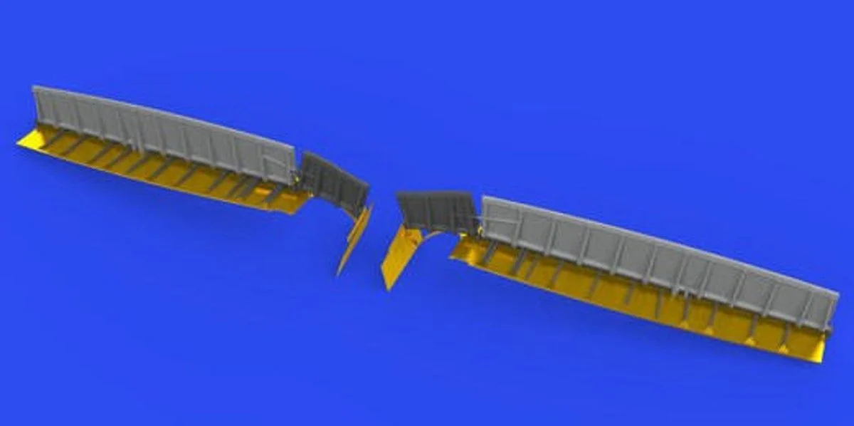 Eduard 1/48 Eduard Spitfire Mk IX Landing Flaps for EDU (PE & Resin)