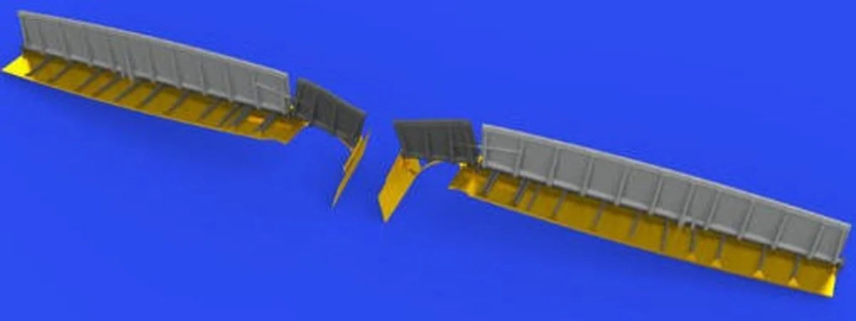 Eduard 1/48 Eduard Spitfire Mk V Landing Flaps for EDU (PE & Resin)