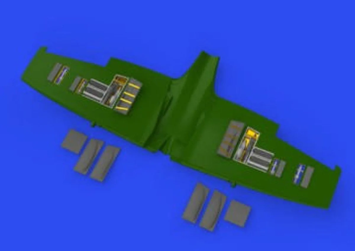 Eduard 1/48 Eduard Spitfire Mk Vc Gun Bays for EDU (PE & Resin)