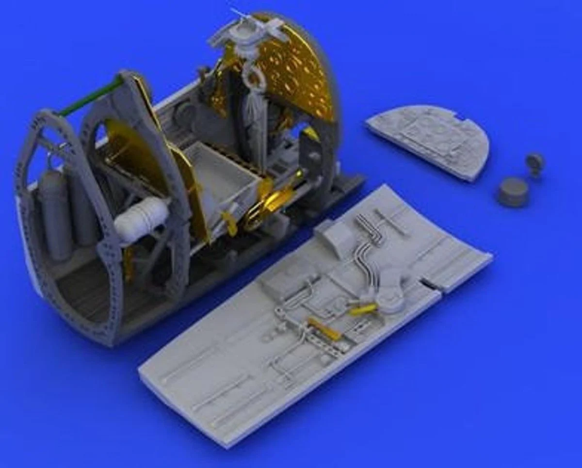 Eduard 1/48 Eduard Spitfire Mk VIII Cockpit for EDU (PE & Resin)