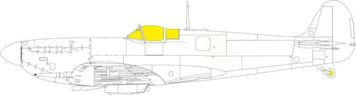 Eduard 1/48 Eduard Spitfire Mk.Vc Weekend EX977