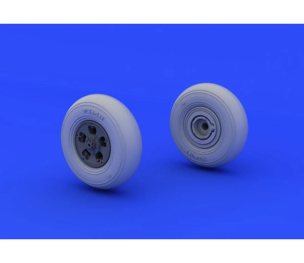 Eduard 1/48 Eduard Spitfire Wheels 5-Spoke Smooth Tire for EDU (Resin)