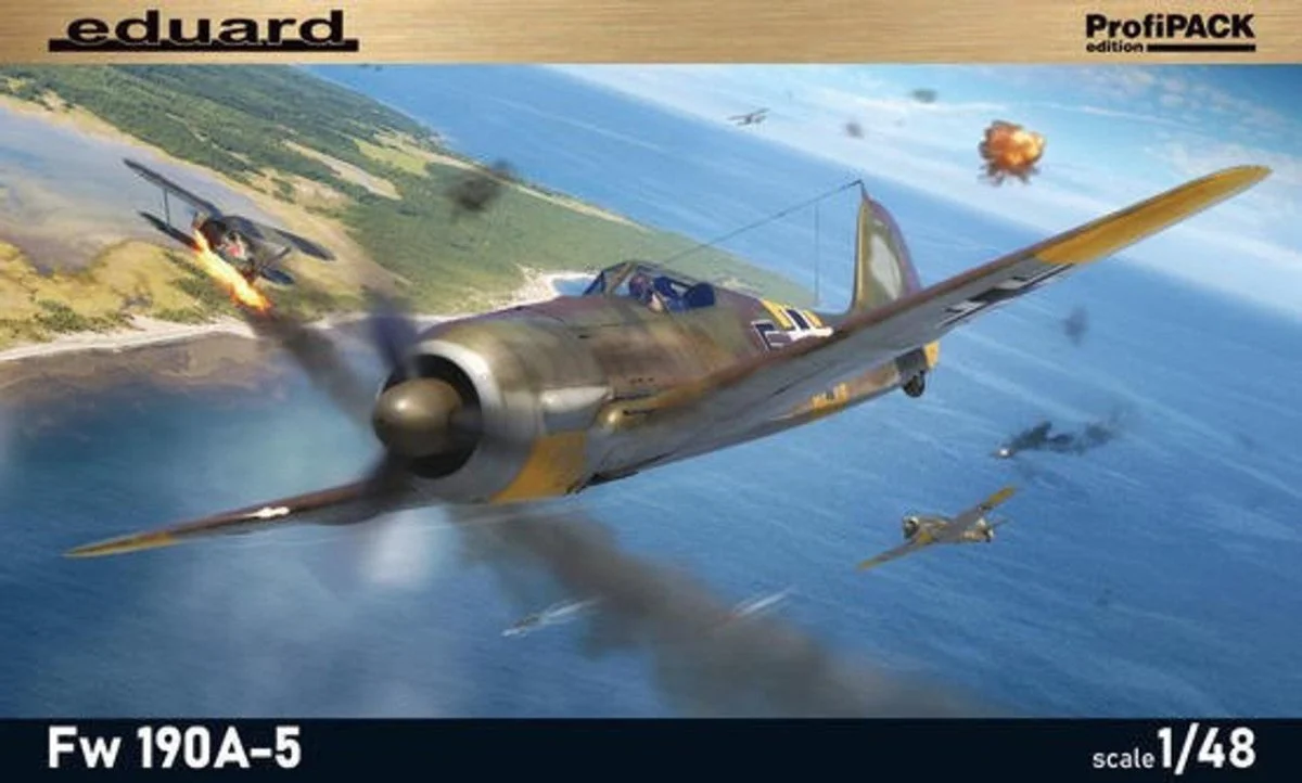 Eduard 1/48 Fw190A5 Fighter (Profi-Pack Plastic Kit)