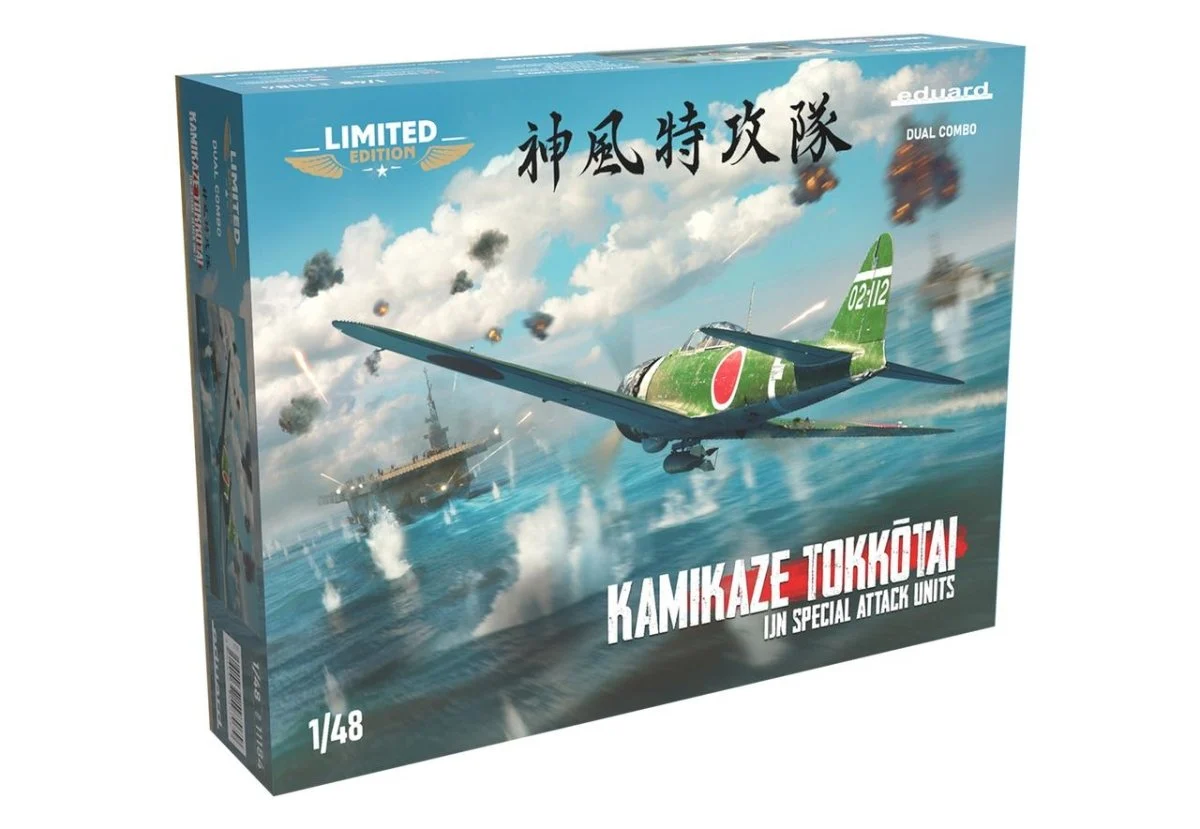 Eduard Kamikaze Tokkotai IJN Special Attack Units Dual Combo – 1:48 Scale Limited Edition Plastic Model Kit
