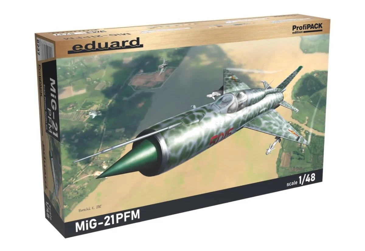 Eduard 1/48 MiG21 PFM Fighter (Profi-Pack Plastic Kit)