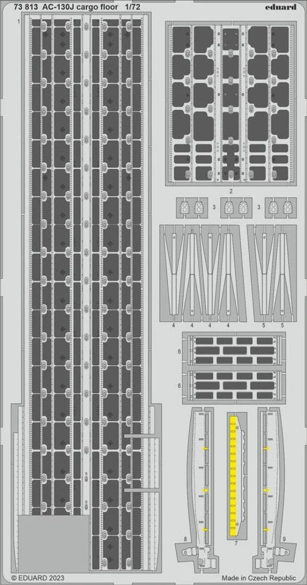 Eduard 1/72 Eduard AC-130J cargo floor