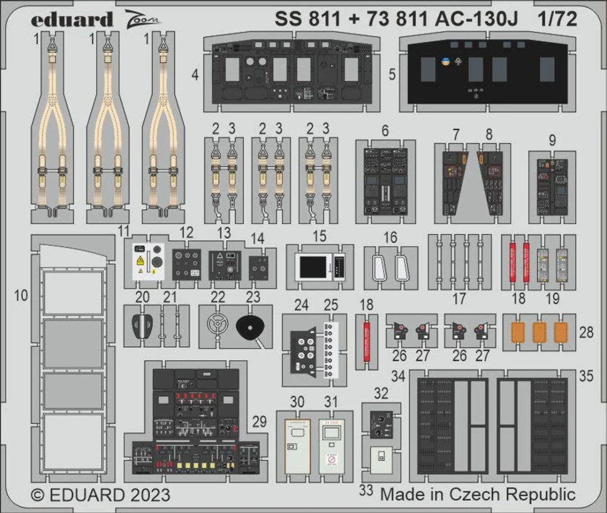 Eduard 1/72 Eduard AC-130J SS811