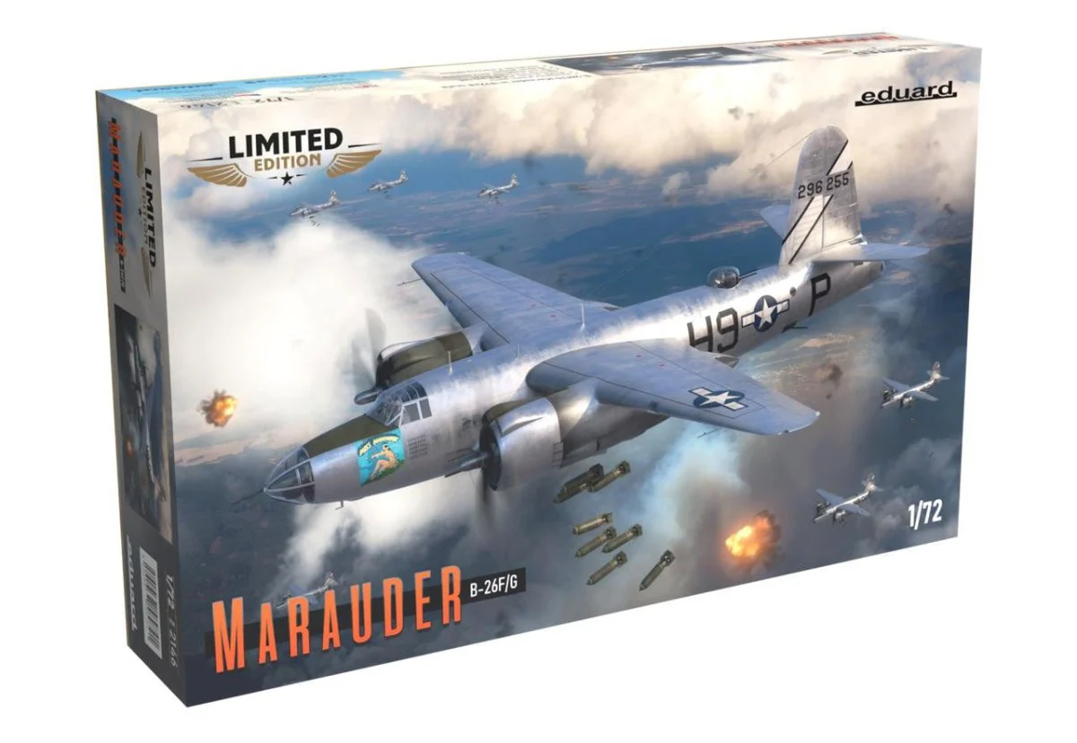 Eduard 1/72 Eduard B-26 MARAUDER EDUARD-LIMITED Plastic Model Kit