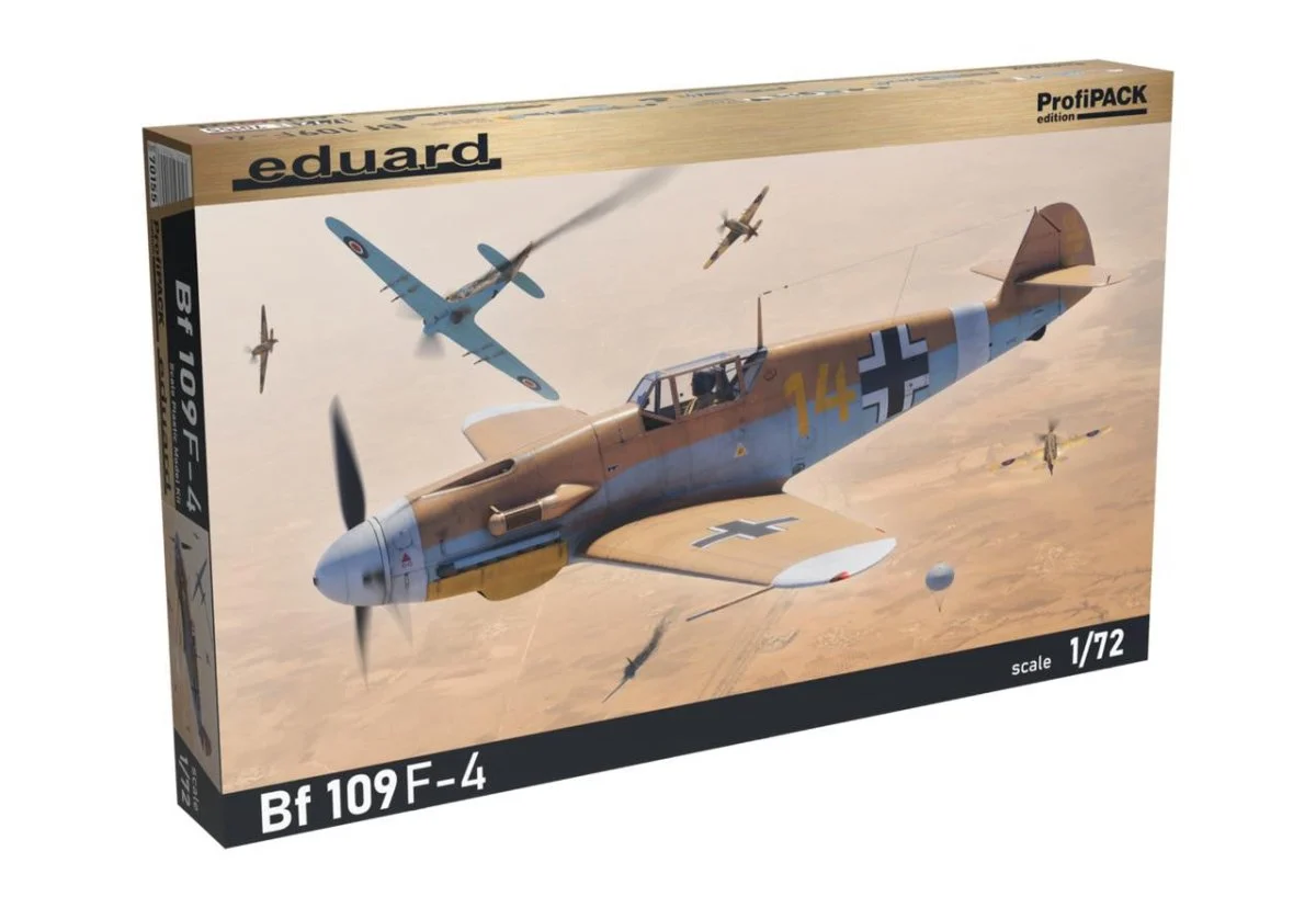 Eduard 1/72 Eduard Bf 109F-4 Profipack Plastic Model Kit