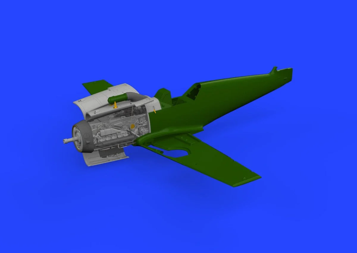 Eduard 1/72 Eduard Bf 109G-2/G-4 engine PRINT 1/72