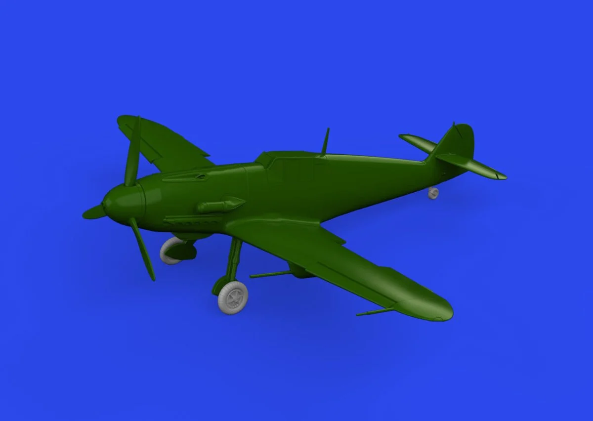 Eduard 1/72 Eduard Bf 109G-2/G-4 wheels for plain wings PRINT