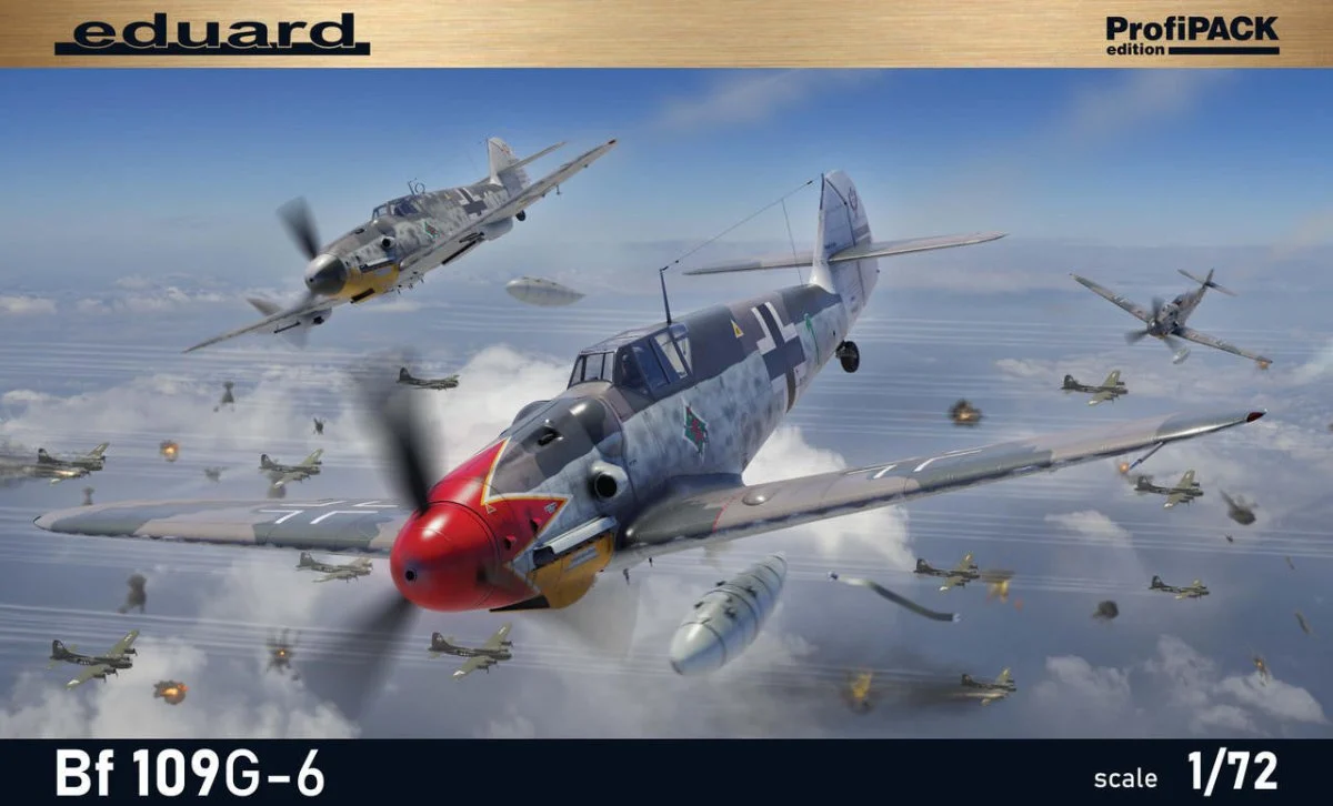 Eduard 1/72 Eduard Bf 109G-6 PROFIPACK Plastic Model Kit