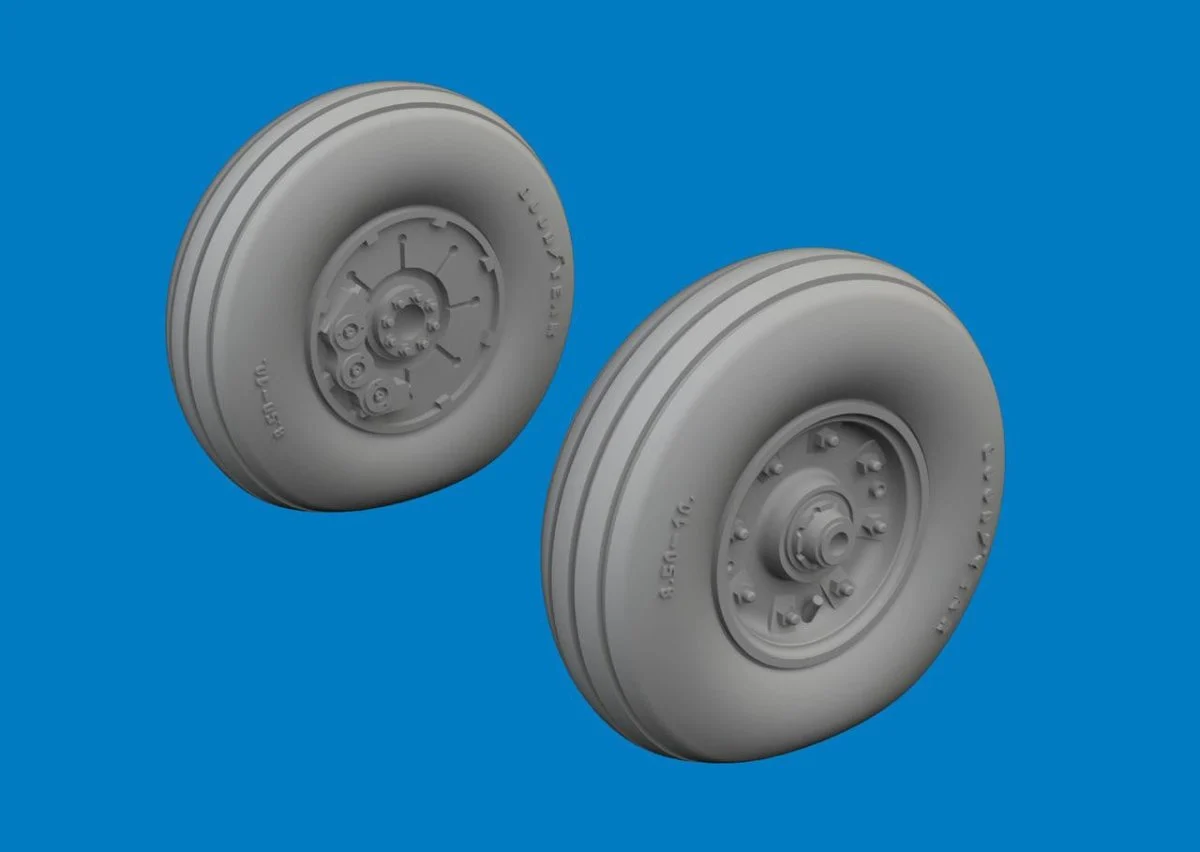 Eduard 1/72 Eduard Chinook HC.1 wheels Brassin for AIRFIX