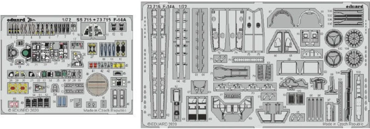 Eduard 1/72 Eduard F-14A for LNR (Pre-Painted)