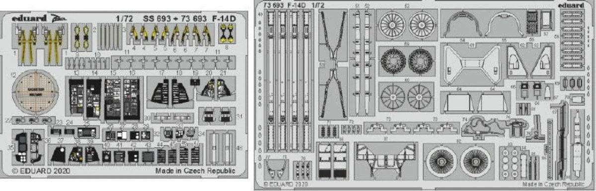 Eduard 1/72 Eduard F-14D for LNR (Pre-Painted)