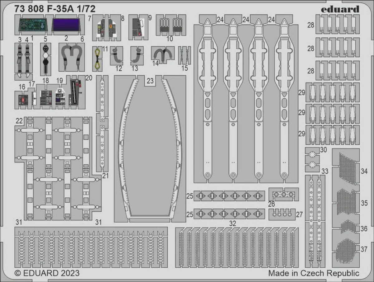 Eduard 1/72 Eduard F-35A 73808