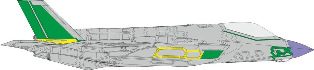 Eduard 1/72 Eduard F-35A RAM panels early