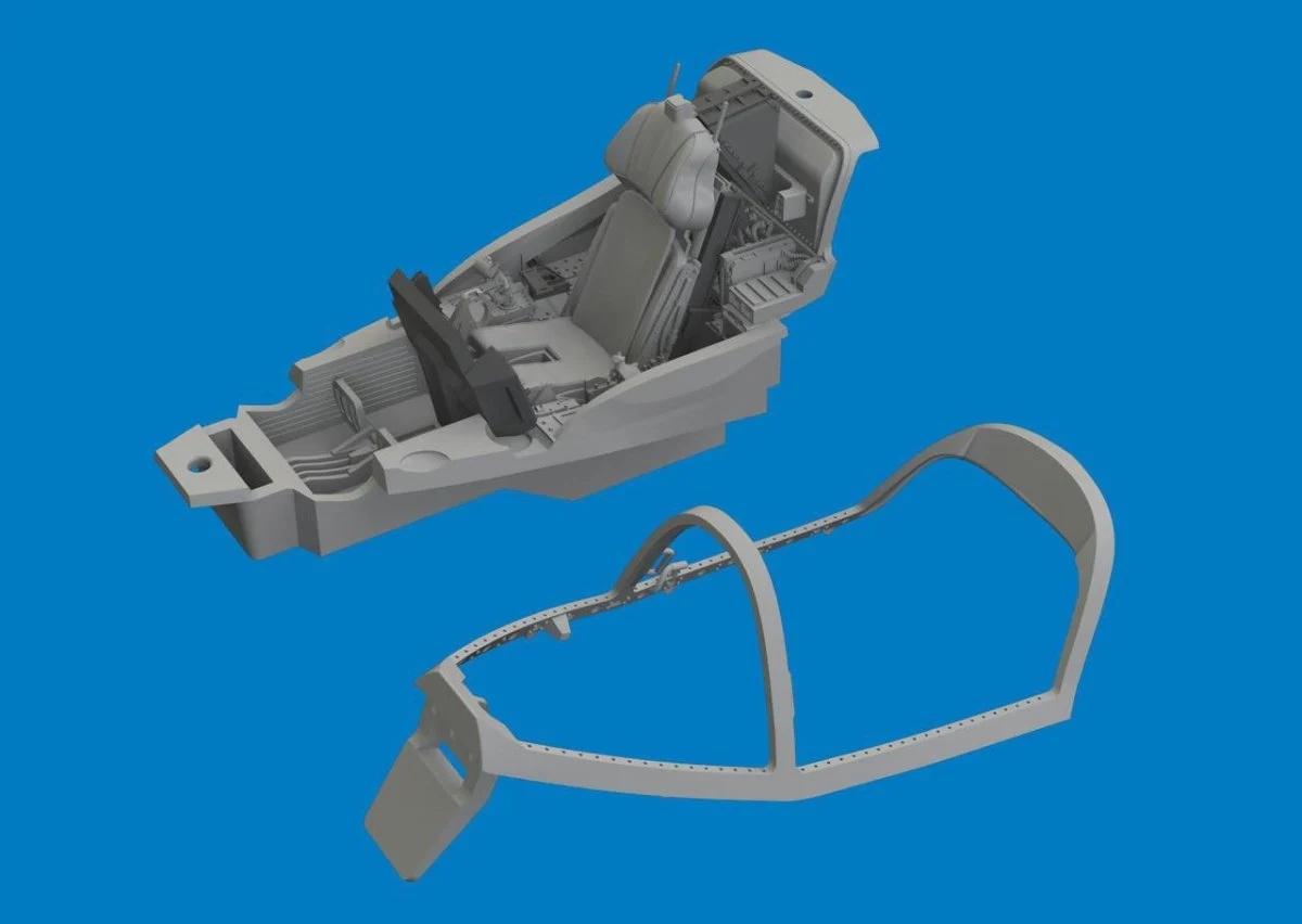 Eduard 1/72 Eduard F-35B cockpit PRINT Brassin for TAMIYA