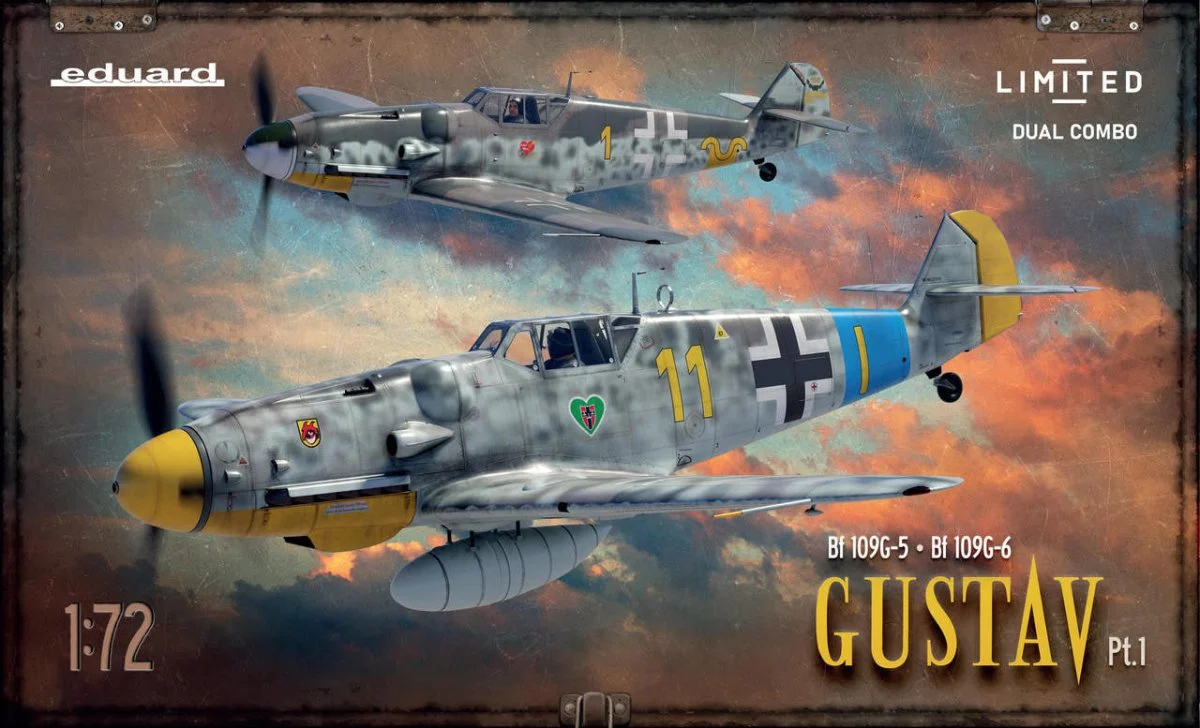 Eduard 1/72 Eduard GUSTAV pt.1 DUAL COMBO EDUARD-LIMITED