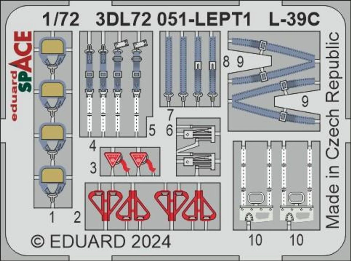 Eduard 1/72 Eduard L-39C SPACE SPACE for EDUARD